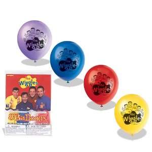  The Wiggles Balloons   8 Count Toys & Games
