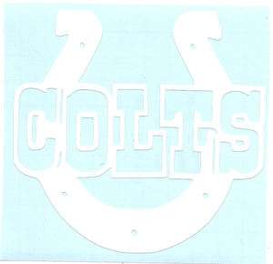 Indianapolis Colts Vinyl Decal/Sticker  