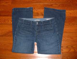 GAP WOMENS CURVY LOW RISE FLARE STRETCH JEANS SIZE 14  
