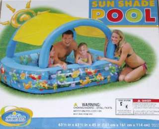 Sun Shade Inflatable Swimming Pool Sunshade Canopy 078257307388  
