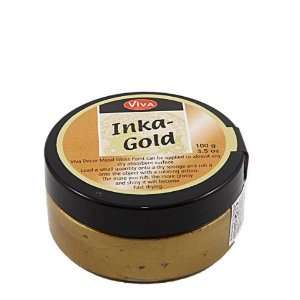 VIVA INKA GOLD Quality Metallic Gloss Paint   GOLD  