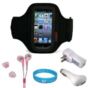 Apple iPOD touch 4th Generation + USB Car Charger and USB Travel Wall 