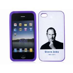  Steve Jobs Memory Silicone Case Cover for iPhone 4 4S 