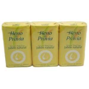   Heno De Pravia by Parfumeria Gal, 3 x 4.2 oz Soaps for women Beauty