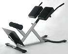 45 Degree Hyperextension Roman Chair Ab Bench Gym NEW