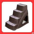 NEW Petmate Lightweight Pet Steps II, Brown 2DaysShip