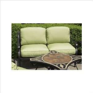 Alfresco Home 22 2834 CUSH Cushion Set for 22 2834 AF Loveseat Fabric 