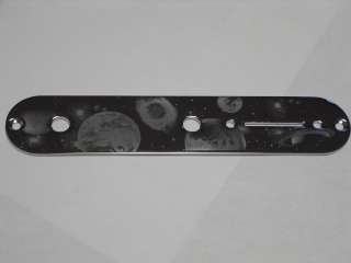 Custom Engraved Telecaster Control Plate Chrome  