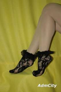 Admcity Lace Anklet with Ruffle  