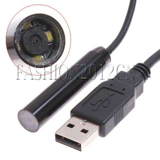 USB Borescope Endoscope 5M Home Waterproof Inspection Snake Tube Video 