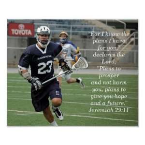  Jeremiah 2911 Lacrosse Print