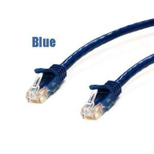   Enhanced 550MHz Patch Cables   15 Feet (Blue Colored) Electronics