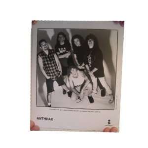  Anthrax Press Kit and Photo State of Euphoria Everything 