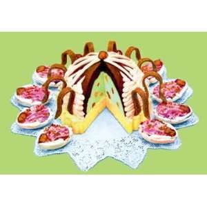  Zohengrin Bomb Cake 12x18 Giclee on canvas