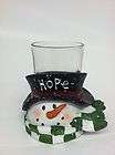 Yankee Candle SNOW MOSAIC Votive Holder SOLD OUT 2008  