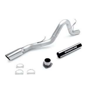  17911 Pro Series Stainless Steel 4 Single Filter Back Exhaust System