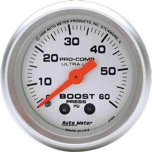  AutoMeter 2 Boost, 0 60 Psi Automotive