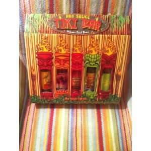 Tiki Bar Hot Sauce Gift Pack of 5 Grocery & Gourmet Food
