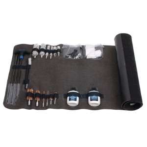  Universal Gun Cleaning Kit in Roll Up Mat 26 Piece Sports 