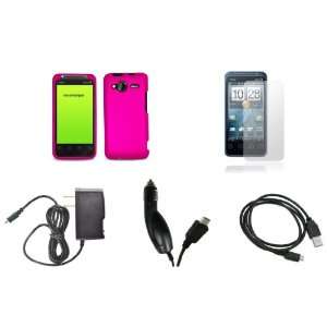  HTC Evo Shift 4G (Sprint) Premium Combo Pack   Hot Pink 