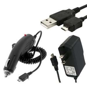  EVO 4G Sprint Combo Rapid Car Charger + Home Wall Charger + USB Data 