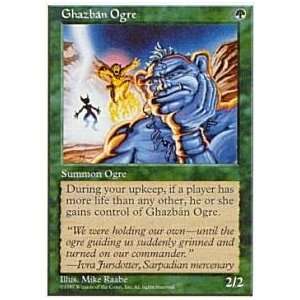  Magic the Gathering   Ghazban Ogre   Fifth Edition Toys & Games