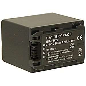 DIGITAL CONCEPTS BP FH70 SONY® NP FH70 REPLACEMENT BATTERY