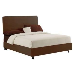  Queen Skyline Premier Chocolate Upholstered Bed Furniture 