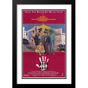 Band of the Hand 20x26 Framed and Double Matted Movie Poster   Style A