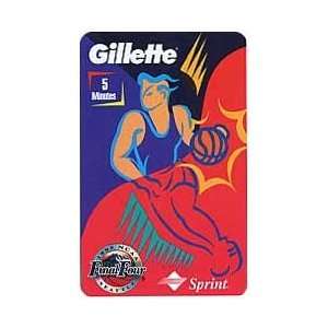   Card 5m Gillette 1995 Surfer Drive (Black at Top) Mens SDBm (882