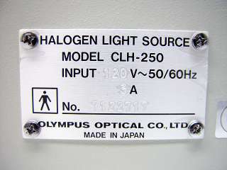   250 Endoscope Halogen Lamp Light Source Endoscopy CLH250 MH 968  