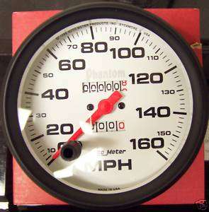 Auto Meter 5895 Speedometer Phantom Series 0 160 mph  