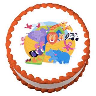 Baby Shower Noahs Ark ~ Edible Image Icing Cake, Cupcake Topper 