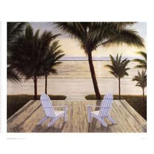   Beach Retreat Finest LAMINATED Print Diane Romanello 11x9 Home