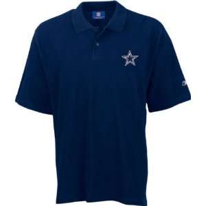    Dallas Cowboys Womens Navy Team Logo Polo