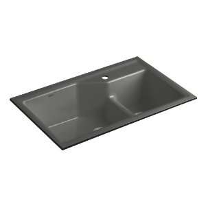   Sink with Single Hole Faucet Drilling, Thunder Grey