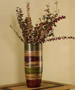 Bamboo Multicolor Vibrant Vase (Vietnam)  