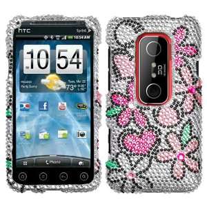   for HTC EVO 3D Sprint   Fantastic Flowers Cell Phones & Accessories