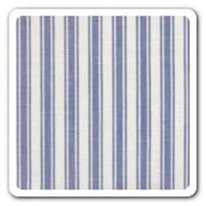  Maddie Boo Fabric   Blue and White Ticking Stripe Baby