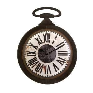   Style Pocket Watch Wall Clock with Roman Numerals