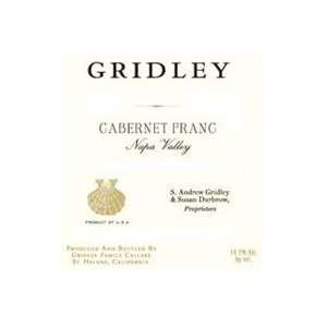  2005 Gridley Cabernet Franc 750ml Grocery & Gourmet Food