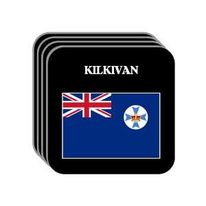  Queensland   KILKIVAN Set of 4 Mini Mousepad Coasters 