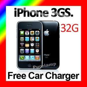   Charge + Unlcoked Apple iPhone 3GS 32GB Black GPS WIFI Smartphone NB4