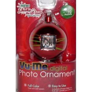  Vu Me Digital Photo Ball Photo Ornament 1.44 inch LCD 