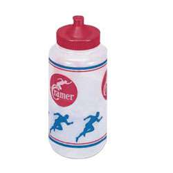 Cramer Push Pull Quarter Squeeze Sports Water Bottle  