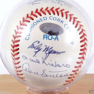 Nolan Ryan 7 No Hitters Autographed Official Major League Baseball No 