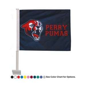 CF107 2    Premium Car Flag, Two Ply Double Sided Sports 