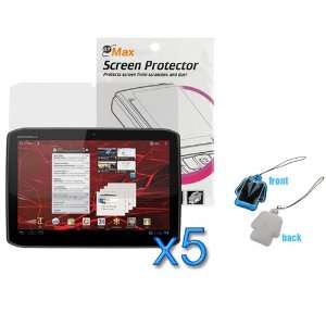  GTMax Clear Screen Protector Film Guard   (5 Packs)+ Mobile LCD 