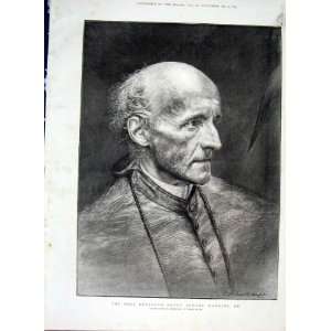   Most Rev Henry Edward Mannning Large Portrait 1874