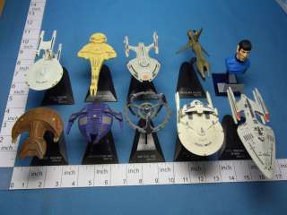 Furuta Star Trek Figure 10pcs Japan Rare  